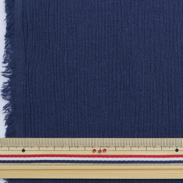 [From quantity 5] Fabric "Yang Yanagi Washer 10 No. 10 Navy 84400-10"