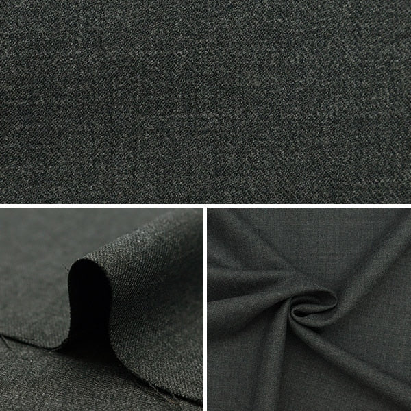 生地在庫 ② 数量5から】 生地 『2WAYウォッシャブルミルド 34666-12 ダークグレー