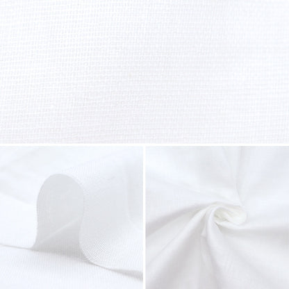 [De la quantité 5] tissu "Double gaze à double gaze blanc massif blanc floral wgf41900-111"