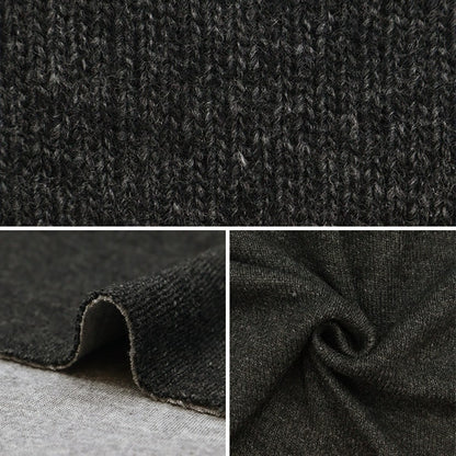 [Dalla quantità 5] Tessuto "W/NYW Face Jersey D Grey X Grey YG11044-1"