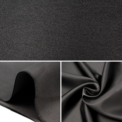 [From quantity 5] Fabric "Costume satin black"