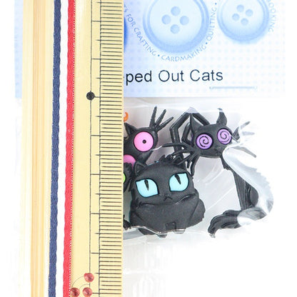 زر "الزر المبرد CREEPED OUT CATS 9486" ألبسه