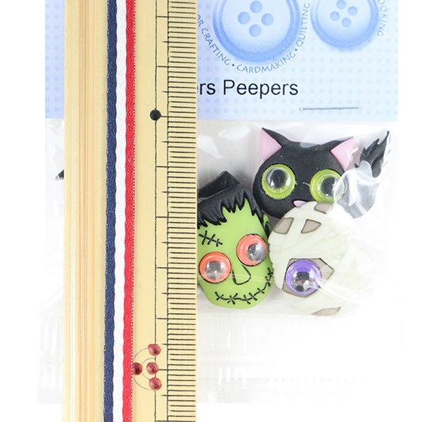 Button "Chilled Button Jeepers Peepes 9487" Ziehen Sie es an