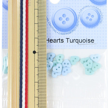 버튼 "냉장 버튼 mm 청록색 9534"옷을 입으십시오