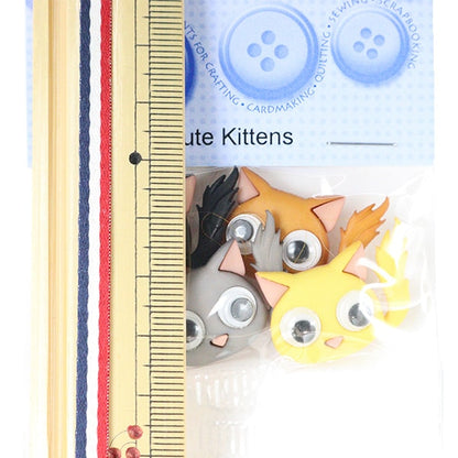 Button "Chilled Button Kute Kätzchen 10279" Ziehen Sie es an