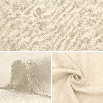 [Aus Menge 5] Stoff "Hanfwolle Kochen Gaze Dunkelgrau 4024-5"