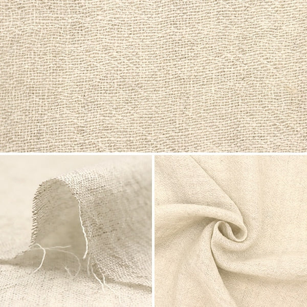 [From quantity 5] Fabric "Hemp Wool Gauze Wine 4024-61"