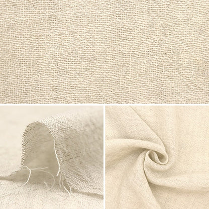 [From quantity 5] Fabric "Hemp Wool Gauze Wine 4024-61"