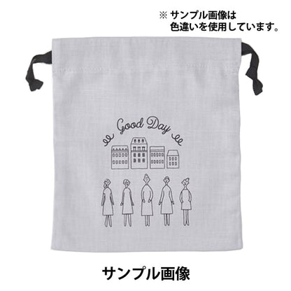 Bordado "100 Neosan Mini Drawstring Kit Namiki Kazue Nakajima 542109" Lecien Lecien Cosmo Cosmo