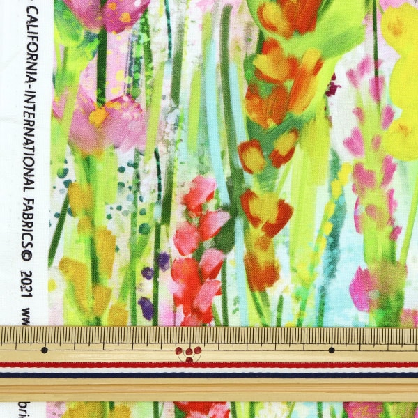 [الكمية من 5] الأقمشة "USA Cotton Artist Wonderland Trellis T4898-458"