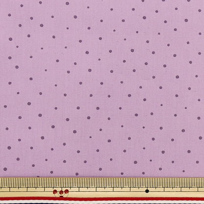 [From quantity 5] Fabric "Broad Nuance Color Dot Pattern Orchid YU10445-G"