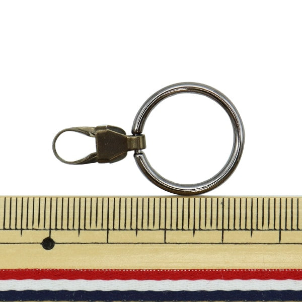 ReißverschlussCharme "ReißverschlussDekorationstyp Kokuro Nickel FDC-01] KIYOHARA