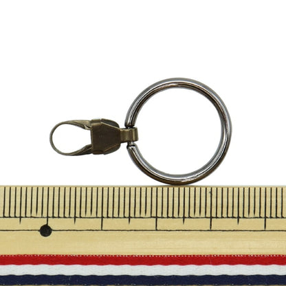 ReißverschlussCharme "ReißverschlussDekorationstyp Kokuro Nickel FDC-01] KIYOHARA