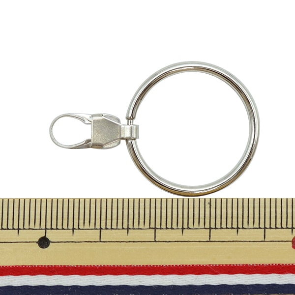 ReißverschlussCharme "ReißverschlussDekorationstyp großer Nickel FDC-02] KIYOHARA