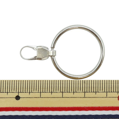 ReißverschlussCharme "ReißverschlussDekorationstyp großer Nickel FDC-02] KIYOHARA