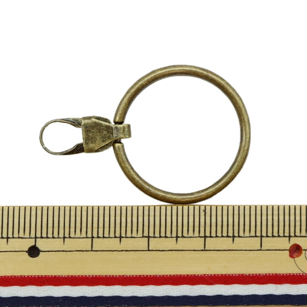 ReißverschlussCharme "ReißverschlussDekorationstyp großer Antic Gold FDC-02] KIYOHARA