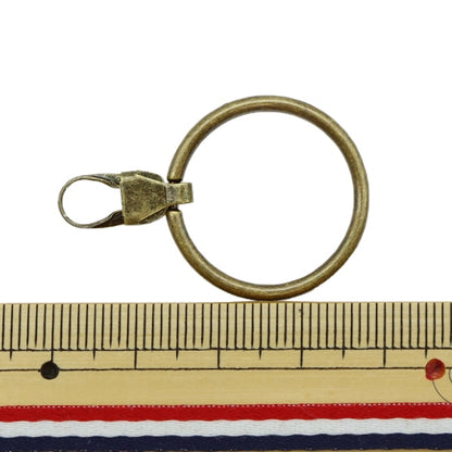 ReißverschlussCharme "ReißverschlussDekorationstyp großer Antic Gold FDC-02] KIYOHARA