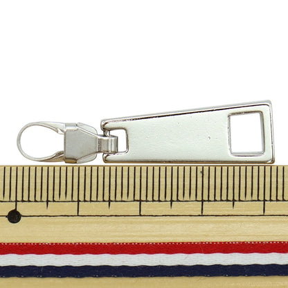 ReißverschlussCharme "ReißverschlussDekorative quadratische Typ großer Nickel FDC-04] KIYOHARA