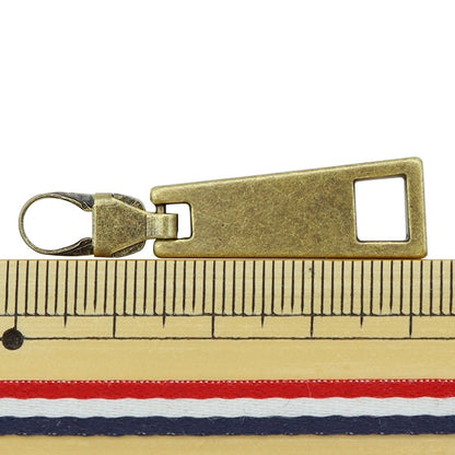 ReißverschlussCharme "ReißverschlussDekorative Winkel Typ Großer Antic Gold FDC-04] KIYOHARA