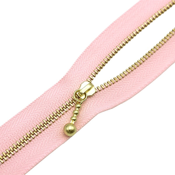 ファスナー 『玉付ゴールドファスナー 20cm 512番色 3MGC-20512』 YKK