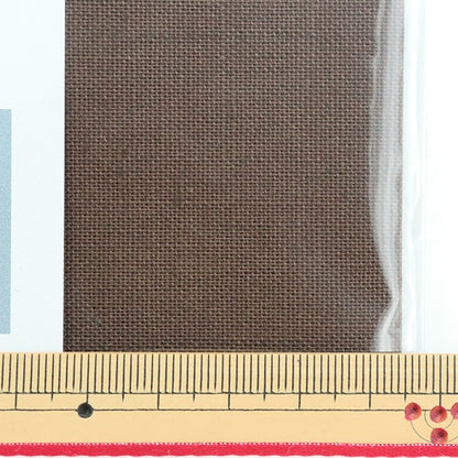 Embroidery Fabric "Cotton cloth for free stitched about 35cm x 52cm 6th color brown 21700-6" Lecien Lecien COSMO Cosmo