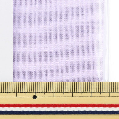 Embroidery Fabric "Cotton cloth for free stitches about 35cm x 52cm 27th color violet 21700-27" LECIEN Lecien COSMO Cosmo