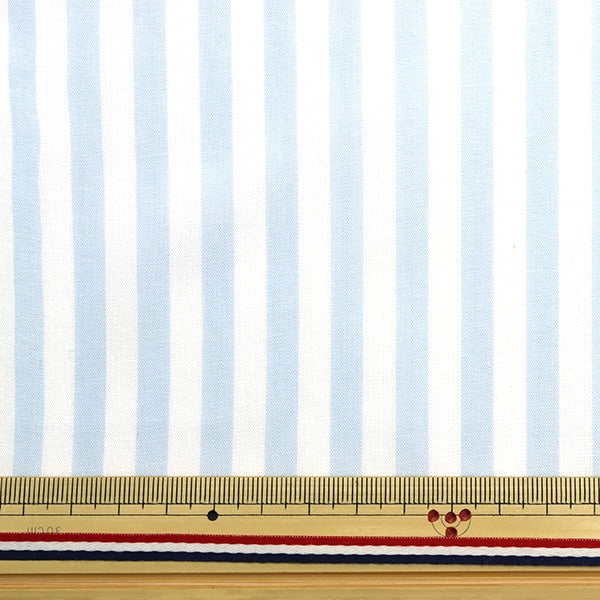 [From quantity 5] Fabric "Dyeing Stripe Light Blue CO-STL-LBL"