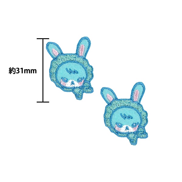 Заплатка "Классический современный миниЗаплатка Детский кролик CMOC-48" KIYOHARA