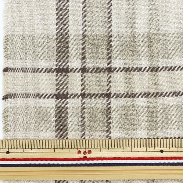 [Из количества 5] Ткань "Tsuydoton Light Beige RMD3237-01"