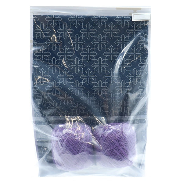 Kit di ricamo "kit kit kit sashiko kit hana fukin ferro filo-clematis-ai sk-415" olimpus olim Pass