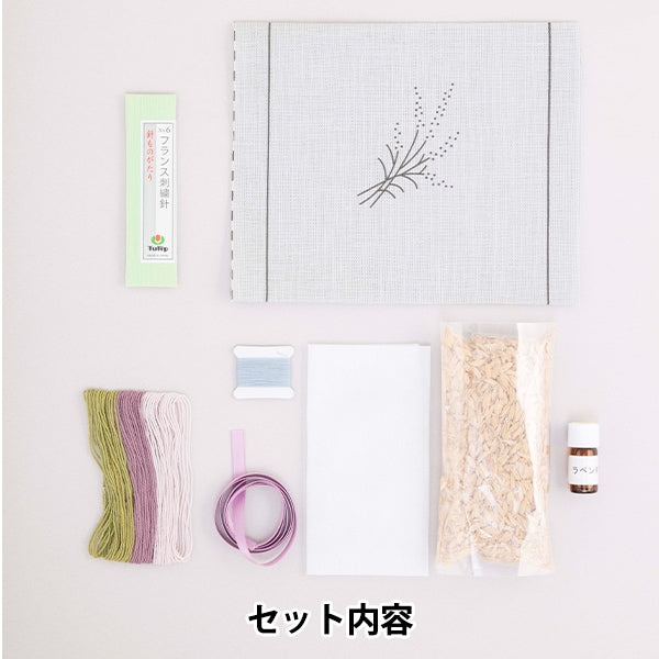 Embroidery kit "Embroidery Kit Lavender EK-202" TULIP tulip