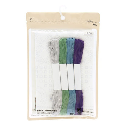 Kit di ricamo "kit sashiko hanabin la bouquetiere drop sk-432" olimpus olim Pass