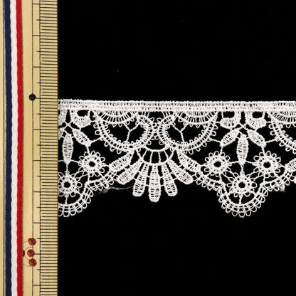 [Aus Menge 5] RasseFarbbandKlebeband "Lace White ISY-6-21-187"