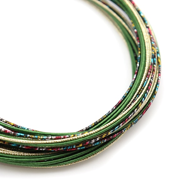 Handwerkshandwerk "Mizuhiki Farbe Sortierte Keyaki PHC-100-10" Stück Frieden