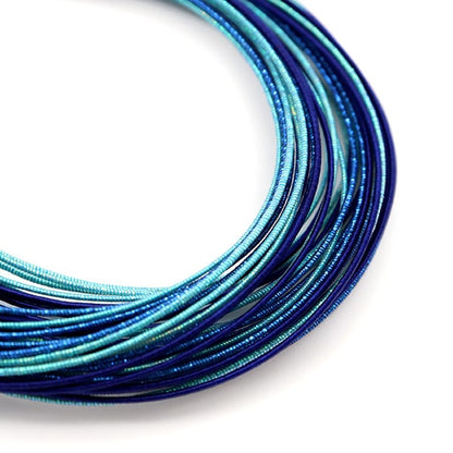 Handwerkshandwerk "Mizuhiki Farbe verschiedene AOI PHC-100-12" Stück Frieden