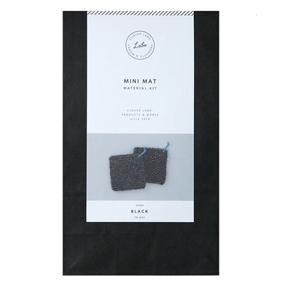 Strickkit "Crover Lab Minate Kit Black 70431" Klee Klee