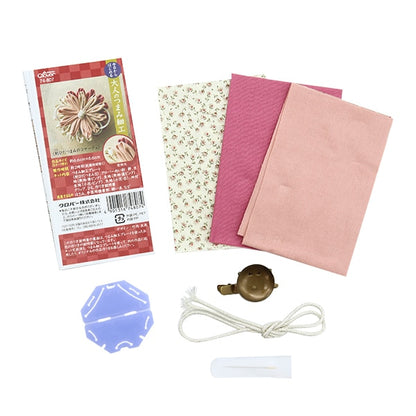 Handicraft kit "AdultsTsumamizaiku Swordsage corsage 74807] Clover