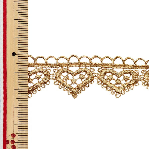 【数量5から】 手芸ブレード 『ラメブレード 幅約2.5cm 1番色 K193H-LACEP9』