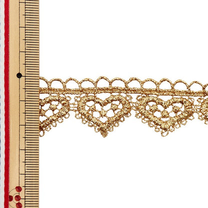 【数量5から】 手芸ブレード 『ラメブレード 幅約2.5cm 1番色 K193H-LACEP9』