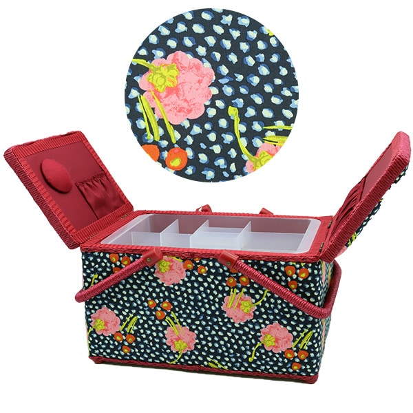 Sewing box "Liberty Fabric Sewing Basket SO-3636259-A"