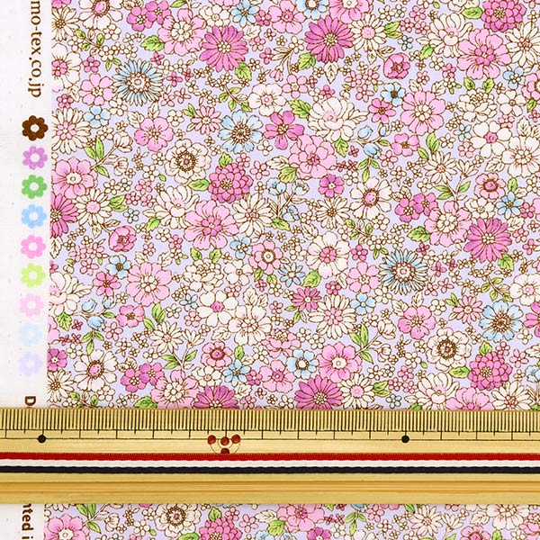 数量5から】 生地 『ブロード 花柄 AP4187-2D』 – Yuzawaya