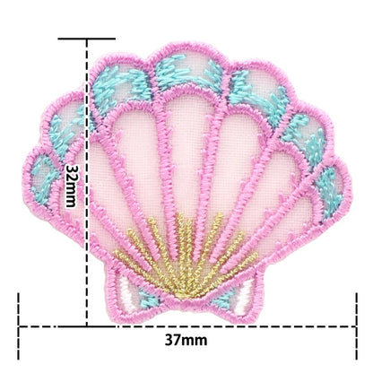Toppa "Brezza marina Vedere attraversoToppa Shell Pattern LGW-3B" KOKKA