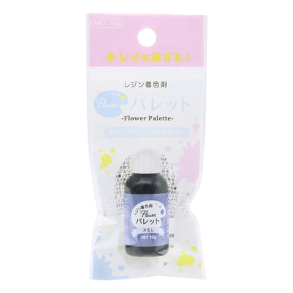 Colorant dédié en résine "Palette de fleurs Sumire 10G DAR-19" Eruberu Elbert