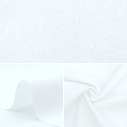 [From quantity 5] Fabric "Cotton linenSheeting White CLSEACHING-A "