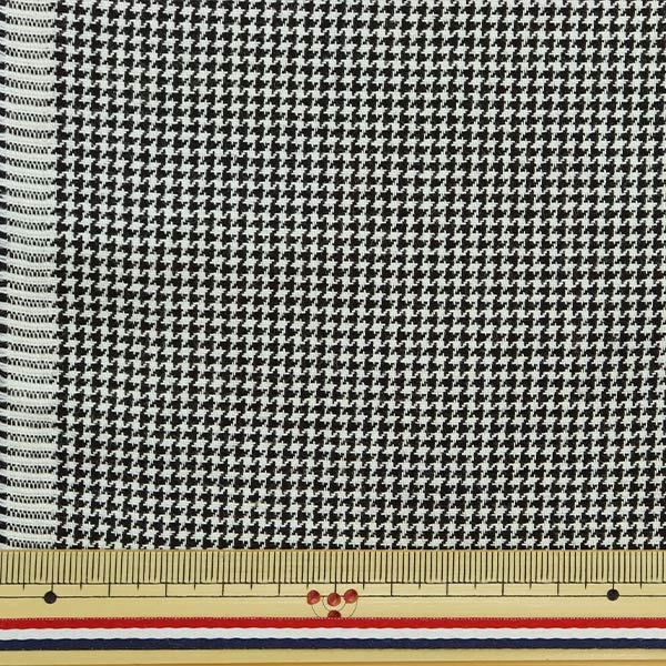 数量5から】 生地『ベーシックチェック 千鳥格子 YZW002