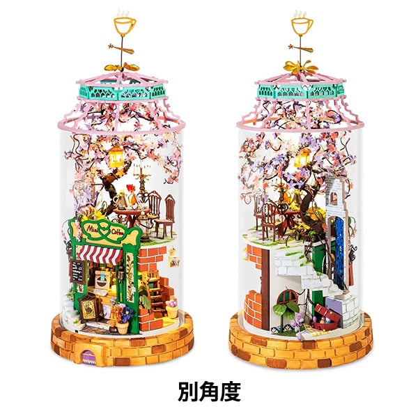 瑠*花様 希少激レア　マイメロディ　ジオラマミニハウス　　Xmas 2004年製 工作キット 『ミニチュアハウス マジカルカフェ DS004』 – Yuzawaya