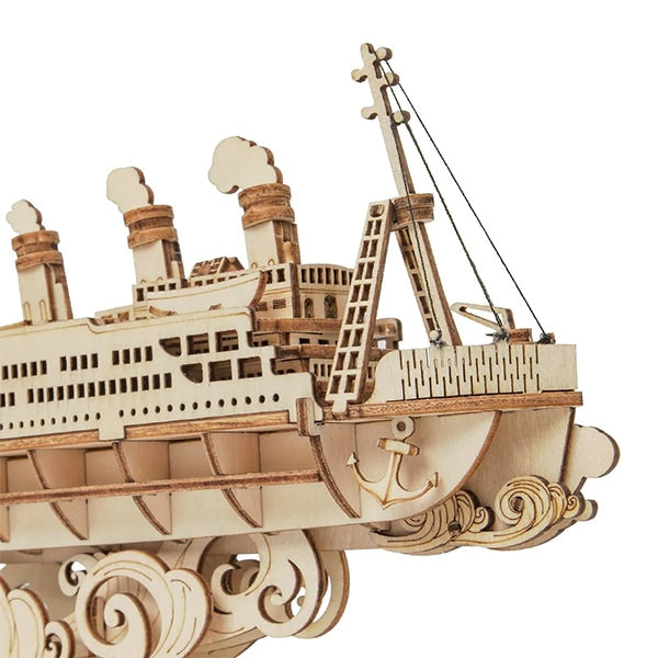 Craft Kit "Small Wood Puzzle Cruise Ship TG306"