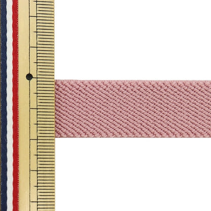 Elastische Kordel "FarbgewebeElastische Kordel Breite 2 cm Rose Pink KW82020] Kintenma Kinenma
