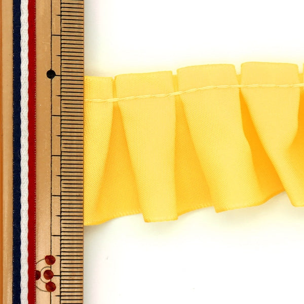 Farbband "1 Anti -Sale -Satin -RüschenFarbband Ungefähr 3,8 cm Breite x 5 m Volumen Kiiro N7700-038]