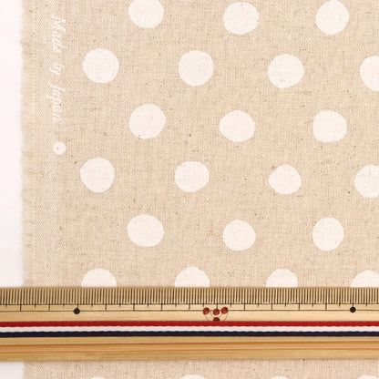 [From quantity 5] Fabric "Cotton hee canvas dot whipped dot 88185-2-1"